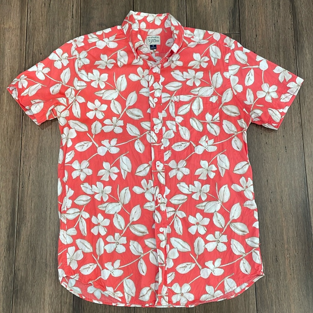 J. Crew Short Sleeve Button Down Shirt